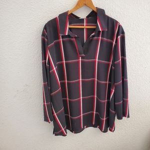 Van Heusen | 3/4 Sleeve Popover | XXL
